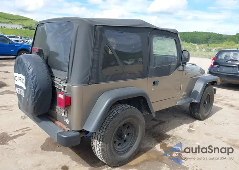 2003 Jeep Wrangler Se from USA, damaged, VIN 1J4FA29193P302424